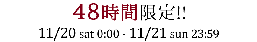 48時間限定