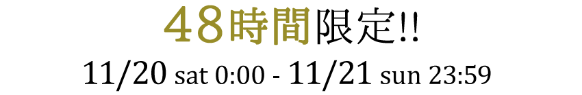 48時間限定